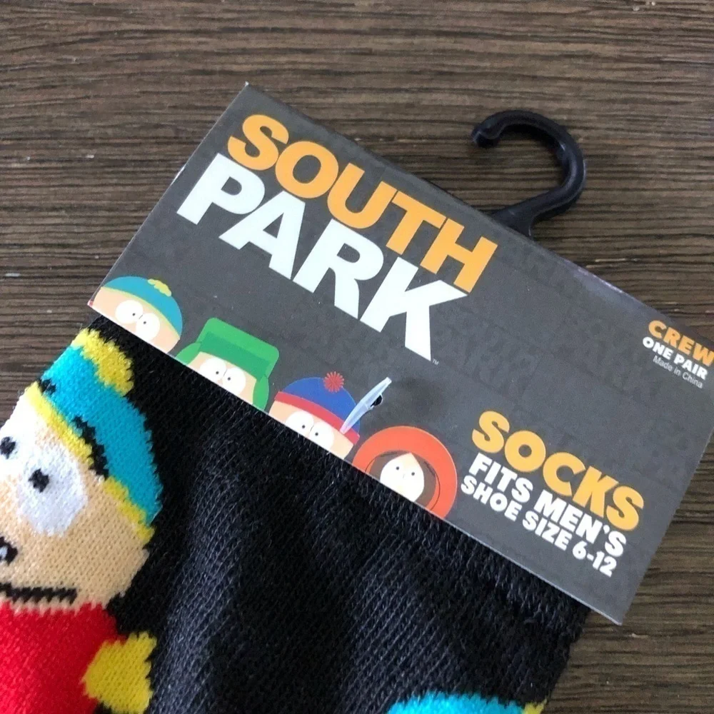 South Park novelty men’s crew socks
